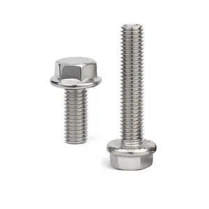 DIN6921 Bolt Manufacturer Stainless Steel Hex Flange Bolt