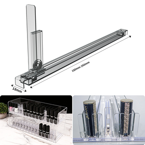 Empujador de estantes de cosméticos Empujador de estantes de acrílico - Product Image 3