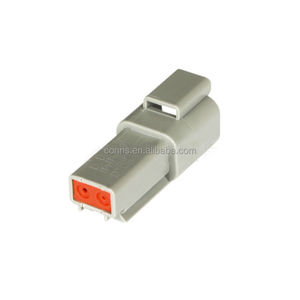 Boîtier de connecteur automobile personnalisé - Contact en laiton 3A 250V Connecteurs mâles/femelles pour l'automobile - Product Image 3