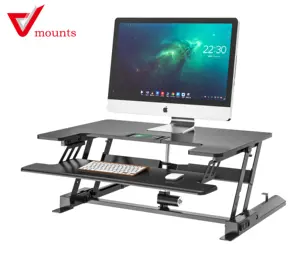 V-Mounts Budget Gas Lente Z Lift Sit Stand Desk Hoogte Verstelbare Workstation