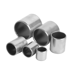 Самосмазывающаяся втулка из нержавеющей стали с бронзово-ПТФЭ слоем, антикоррозийная, металлическая, механически обработанная, модель HKB-10 - Product Image 2