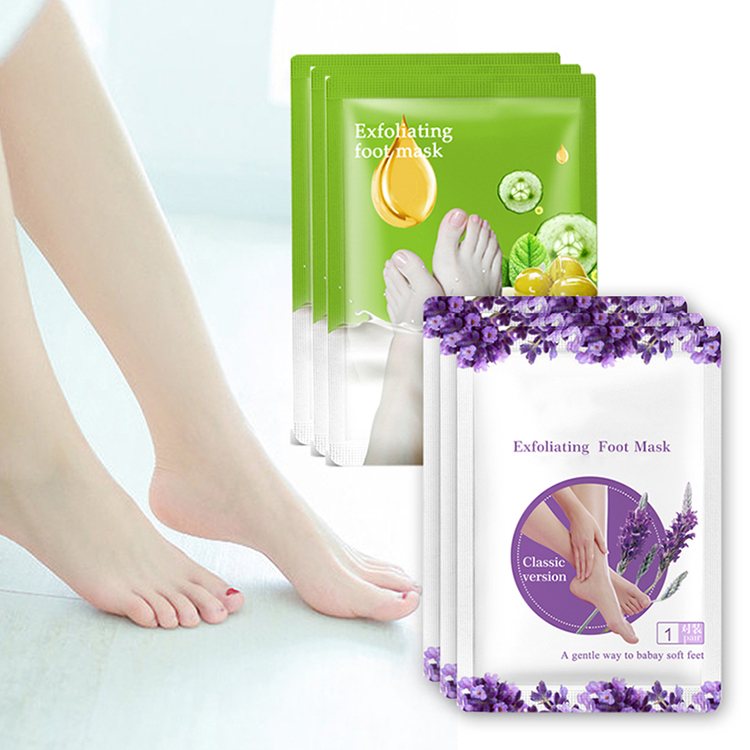 Частная этикетка пилинг увлажняющая маска для ног питают отбеливающий крем для ног Отшелушивающий омоложения кожи отбеливающая маска для ног