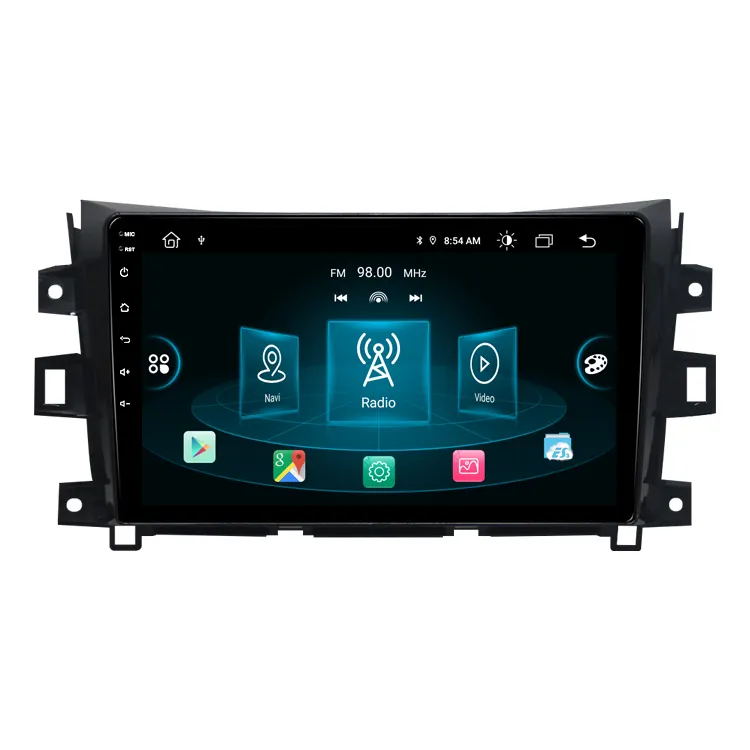 8581 10.1 Inch IPS Màn Hình Đa Phương Tiện Stereo Car DVD Player Đối Với 2017 2018 2019 Nissan NP300 Navara Android 11GPS Xe Video Của Đài Phát Thanh