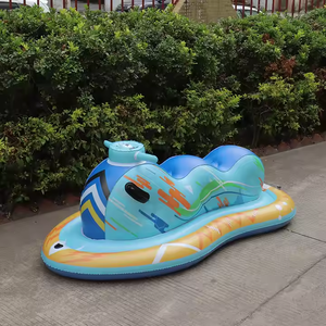 Nouveau modèle d'embarcation de <span class=keywords><strong>ski</strong></span> gonflable d'hiver pour enfants en PVC, type bateau à moteur, avec fonction de tapis de <span class=keywords><strong>ski</strong></span> et de tube à neige - Product Image 3