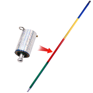 Bâton de magie télescopique portable en acier, baguette <span class=keywords><strong>magique</strong></span> extensible, accessoire professionnel pour magicien - Product Image 1