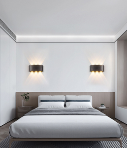 Impermeabile 6W ha condotto le lampade da <span class=keywords><strong>parete</strong></span> all'aperto cortile montato su e giù le <span class=keywords><strong>luci</strong></span> <span class=keywords><strong>per</strong></span> l'illuminazione decorativa campione del prodotto - Product Image 6
