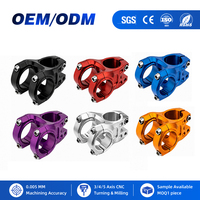 Tige de vélo de montagne Ayberk en titane imprimé en 3D, 25,4 mm, argent, VTT