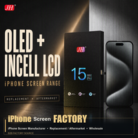 Écran de remplacement JH OEM Soft OLED Incell LCD haute qualité pour iPhone 15 Pro Max avec prise en charge True Tone