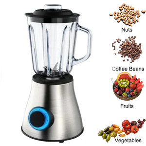 Licuadora <span class=keywords><strong>de</strong></span> alimentos <span class=keywords><strong>de</strong></span> alta resistencia para electrodomésticos pequeños con cuerpo <span class=keywords><strong>de</strong></span> acero inoxidable Licuadora comercial Mezclador Batidos <span class=keywords><strong>de</strong></span> <span class=keywords><strong>hielo</strong></span> Molinillo <span class=keywords><strong>de</strong></span> café - Product Image 2