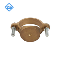 Commercial Heavy Duty Bronze Saddle Cast Bronze Pipe Clamps-Big Boss and Bronze Pipe Fastener Bolts