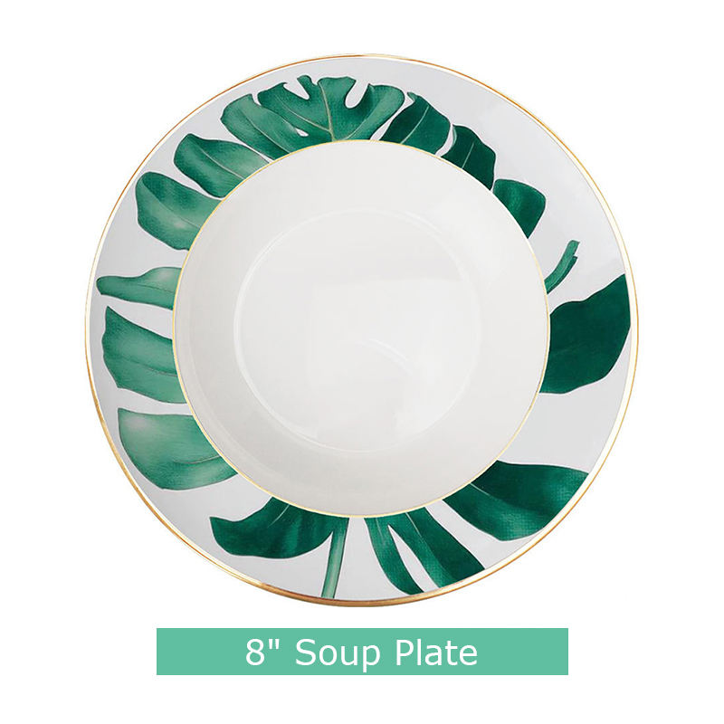 จานซุป8นิ้ว