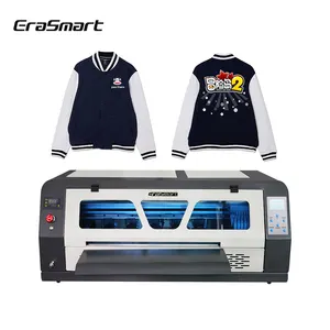 Erasmart terlaris mesin Printer Dtf A1 Dtf Printer kepala ganda 60Cm Xp600 pencetak Dtf untuk Cetak kaus