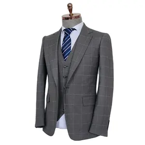 Tailor Made Wedding Suit Man Linen Fabric For Suits High Quality Bespoke Formal Business Suit