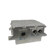 Boîtier en alliage d'aluminium CNC de précision OEM pour unité de contrôle électronique automobile (ECU) avec tolérances générales de 0,02