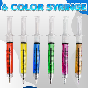 Wholesale Novelty Stationery Syringe Ballpoint <b>Pen</b> Hospital Promotional Logo <b>Pen</b> - Product Image 3