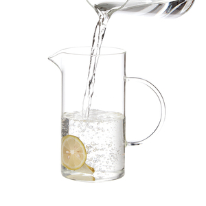 Công Suất Lớn Miệng Rộng Thủy Tinh Borosilicate Nước Trái Cây <span class=keywords><strong>Jug</strong></span> Carafe <span class=keywords><strong>Pitcher</strong></span> Với Xử Lý Thép Không Gỉ Nắp - Product Image 3