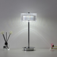 Lampe de bureau LED tactile à intensité variable, design nordique contemporain, en métal réglable, pour la maison, le bureau, l'étude, la chambre d'hôtel