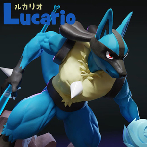 Figura de Acción de Anime Personalizada de Lucario Congelado, Escala 1/6, 21 cm, Modelo de PVC Inspirado en el Anime, Regalo Personalizado - Product Image 5