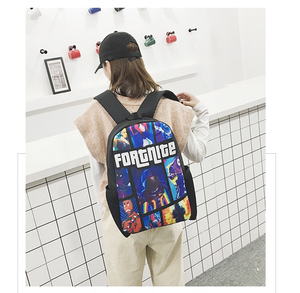 niño mochila conjunto lápiz bolsa de refrigerador almuerzo bolsa libro de dibujos animados Fornite bolsa mochila escolar Set 3 - Product Image 6