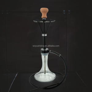 Cachimba de Alto Rendimiento con Múltiples Salidas de Humo y Botella de Vidrio Transparente para Salón de Cachimbas / Bar de Shisha - Product Image 3