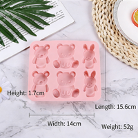 Moule à chocolat, bac à glaçons, outils de pâtisserie DIY, pièces en silicone de qualité alimentaire, moule en silicone personnalisé avec votre design