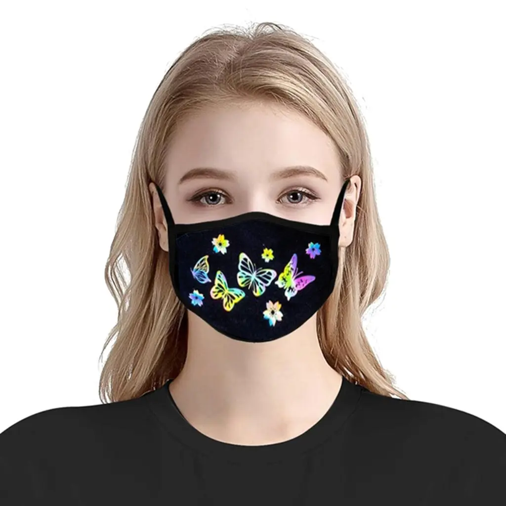 FACTORY ON SALE anti-dust mask motorcycle bike riding anti pm 2.5 face mask butterfly parten