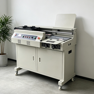 Máquina de Encuadernación Perfecta, Máquina Automática de Encuadernación con Pegamento Caliente, Encuadernadora de Folletos - Product Image 1