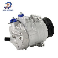 Compresseur de climatisation 7E0820803J 7E0820803 7E0820803F 7E0820803A compatible avec Volkswagen Transporter T5 Multivan Amarok Transporter