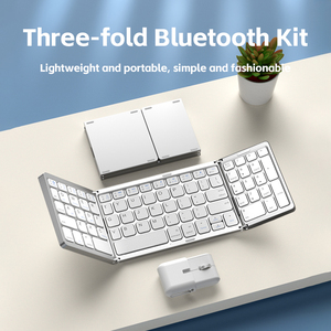 Ensemble <span class=keywords><strong>clavier</strong></span> et <span class=keywords><strong>souris</strong></span> <span class=keywords><strong>sans</strong></span> <span class=keywords><strong>fil</strong></span> ultra-plat pliable pleine taille, combo <span class=keywords><strong>clavier</strong></span> <span class=keywords><strong>silencieux</strong></span> avec pavé numérique - Product Image 3