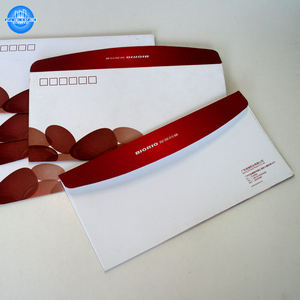 ที่กำหนดเองราคาถูกซองจดหมายสีแดงน่ารักเบาะพิมพ์ซองจดหมาย - Product Image 5