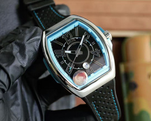 Montre automatique mécanique de luxe avec logo personnalisé, calendrier, cadran lumineux, haute qualité, résistante à l'eau 5 BAR, acier inoxydable, pour affaires - Product Image 2