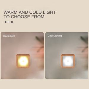 Lámpara Nocturna LED Moderna y Creativa de Alta Calidad con Sensor de Movimiento PIR, Luz Blanca Cálida para Escaleras, Armarios, Dormitorios, Decoración del Hogar - Product Image 3