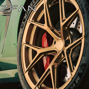 Cerchi Forgiati ZFAN Style 16-26 Pollici 5x108 5x112 5x114.3 5x120, Cerchi a <span class=keywords><strong>5</strong></span> Razze Satin Bronze per BMW M4 M3 Audi RS5 Porsche - Product Image 3