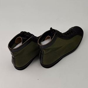 Botas de Tobillo de Cuero Vacuno Negro para Hombre, Botas de Invierno con Cordones, Impermeables, Transpirables, Antideslizantes, Cálidas, para Caminar al Aire Libre, Casuales y a la Moda - Product Image 5