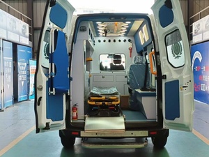 New Manual Diesel Gasoline <b>Ambulance</b> Basic Emergency Vehicle Equipped with Stretcher and Medical Kit for Patient Transport - Product Image 3