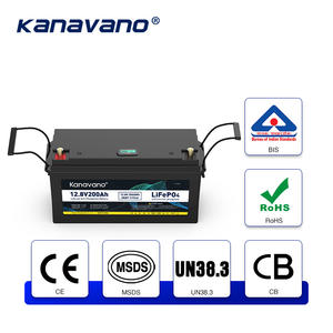 Batteria al litio 200ah 12v batteria personalizzata 24v 36v 48v lifepo4 ciclo profondo per la casa Stytem di accumulo di energia - Product Image 5