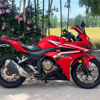 Motocicleta Deportiva CBR500R, Excelente Estado. Motor Bicilíndrico de 500cc Refrigerado por Líquido, Frenos ABS y Pantalla Digital, Totalmente Funcional