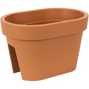VASO LOFLY RAILING 39,6X26,6X25CM TERRACOTTA - Product Image 1