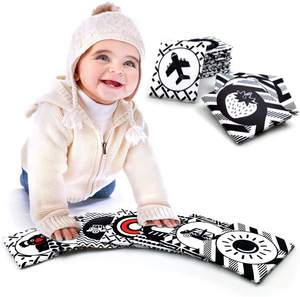 24 Tarjetas <span class=keywords><strong>de</strong></span> Aprendizaje <span class=keywords><strong>de</strong></span> Alto Contraste <span class=keywords><strong>para</strong></span> Bebés, <span class=keywords><strong>Libros</strong></span> Educativos Tempranos <span class=keywords><strong>de</strong></span> Reconocimiento Visual, Tarjetas <span class=keywords><strong>de</strong></span> Imágenes en Blanco y Negro <span class=keywords><strong>para</strong></span> Bebés - Product Image 2