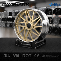 Jantes forgées RS Custom Twisted Maglia de 24, 26, 28, 30 pouces, style Donk, 5x120.7 5x127 pour Chevy Impala Caprice Tahoe
