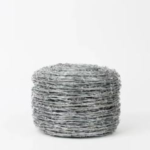 Malla de Alambre de Púas de Hierro Galvanizado al por Mayor, 2.5mm de Diámetro, Espaciado de Púas de 5 Pulgadas, para Cercas, Prisiones, Carreteras, Seguridad Agrícola, Personalizada - Product Image 3