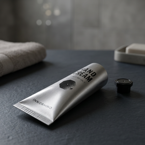 Emballage personnalisé en tube d'aluminium pour lotion et soins de la peau, tube cosmétique rechargeable avec bouchon autoportant - Product Image 4