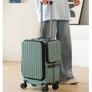 Nouvelle Valise PC <span class=keywords><strong>Elite</strong></span> d'Affaires 20 Pouces à Double Ouverture Transfrontalière avec Serrure TSA, Étanche et Ultra-Légère - Product Image 1