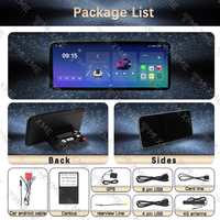 Maisimei Cadre d'autoradio 12,3 pouces en promotion pour MAZDA 2016-2020 CX-9 NOIR UV Kits de cadre de navigation automobile avec câble