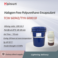 Composé de scellement polyuréthane sans halogène en deux parties UL94 V0 TCW66942 TYH60001B pour l'isolation électrique des transformateurs et des condensateurs