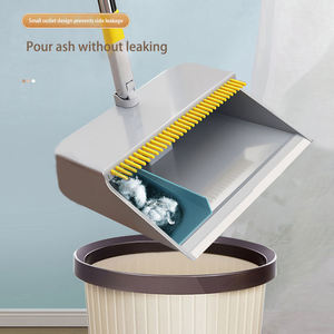 Vente en gros, ensemble balai debout et pelle à poussière en plastique avec combiné de pelle à poussière multifonction pour hall d'entrée et maison cuisine - Product Image 4