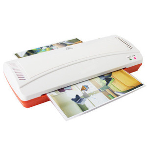 Weichuang Laminating Machine A4 Hot Cold Automatic Photo Document <b>Laminator</b> Home Office Use - Product Image 2