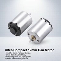 RF1215 Mikro-DC-Vibrationsmotor 12x15mm Kompakt Starke Vibration Exzentrisches Gewicht 1,5V 3V Bürstenmotor für Massagegeräte und Spielzeug