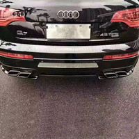 Kit de carrosserie plus large de style CQCV pour jupes latérales à lèvre avant et becquet arrière pour Audi Q7 évasé plus large