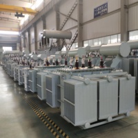 Transformateur de puissance triphasé à faible perte de 1000 kVA 1600 kVA avec coussin d'huile certifié CE pour système d'énergie éolienne/solaire de 400 V à 35 kV